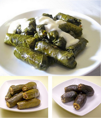 Rellenos Árabes: Hojitas de Parra, Zapallitos Italianos y Berenjenas - Emilio Deik Rellenos Árabes: Hojitas de Parra, Zapallitos Italianos y Berenjenas - Emilio Deik