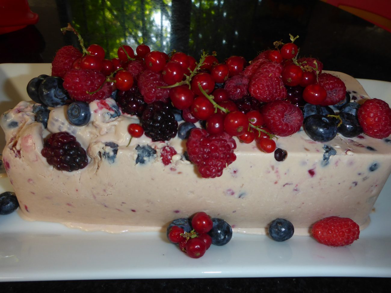 Helado de Frutos del Bosque