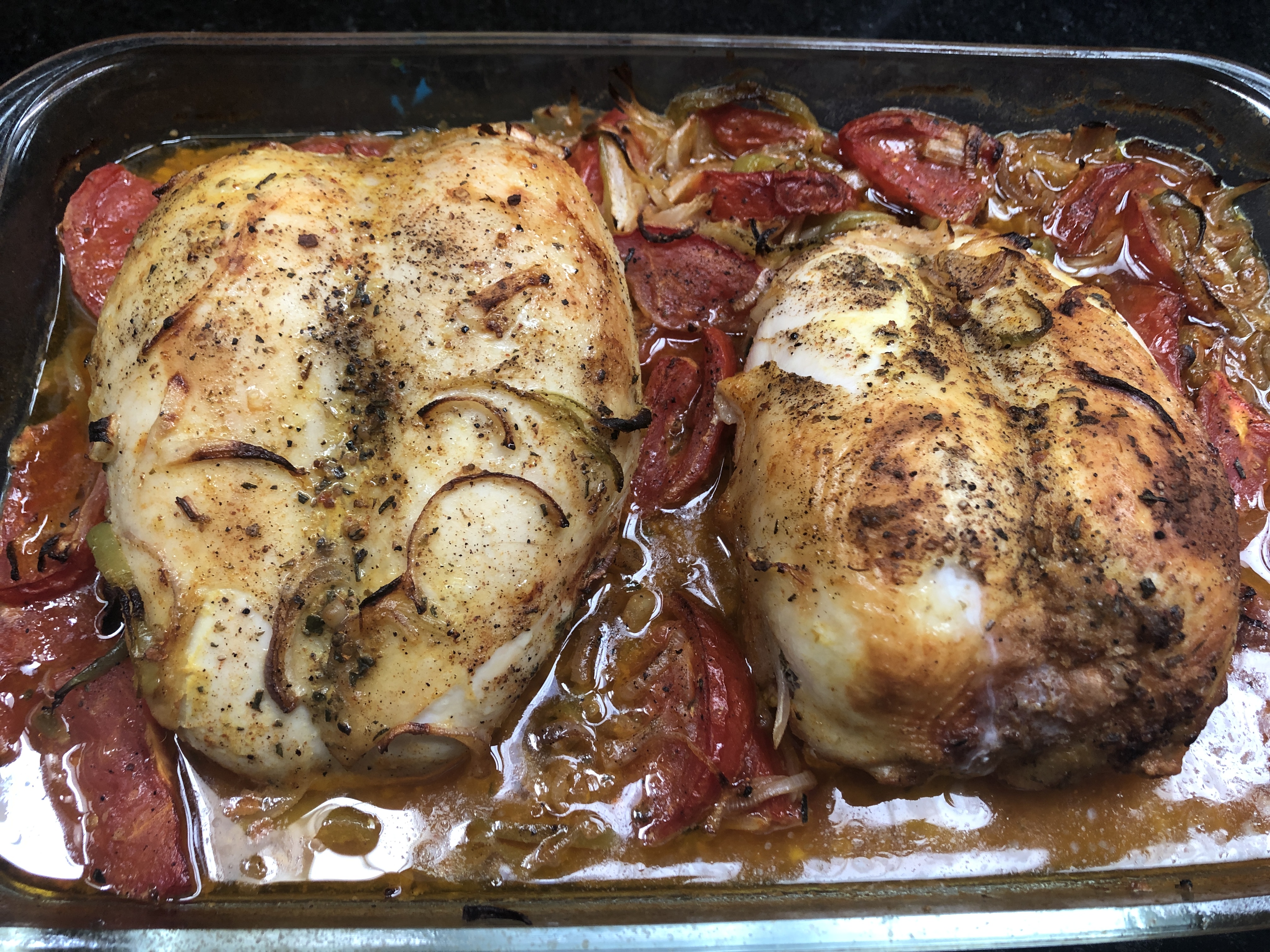 Pechuga Pollo entera al Horno - Emilio Deik Pechuga Pollo entera al Horno - Emilio Deik